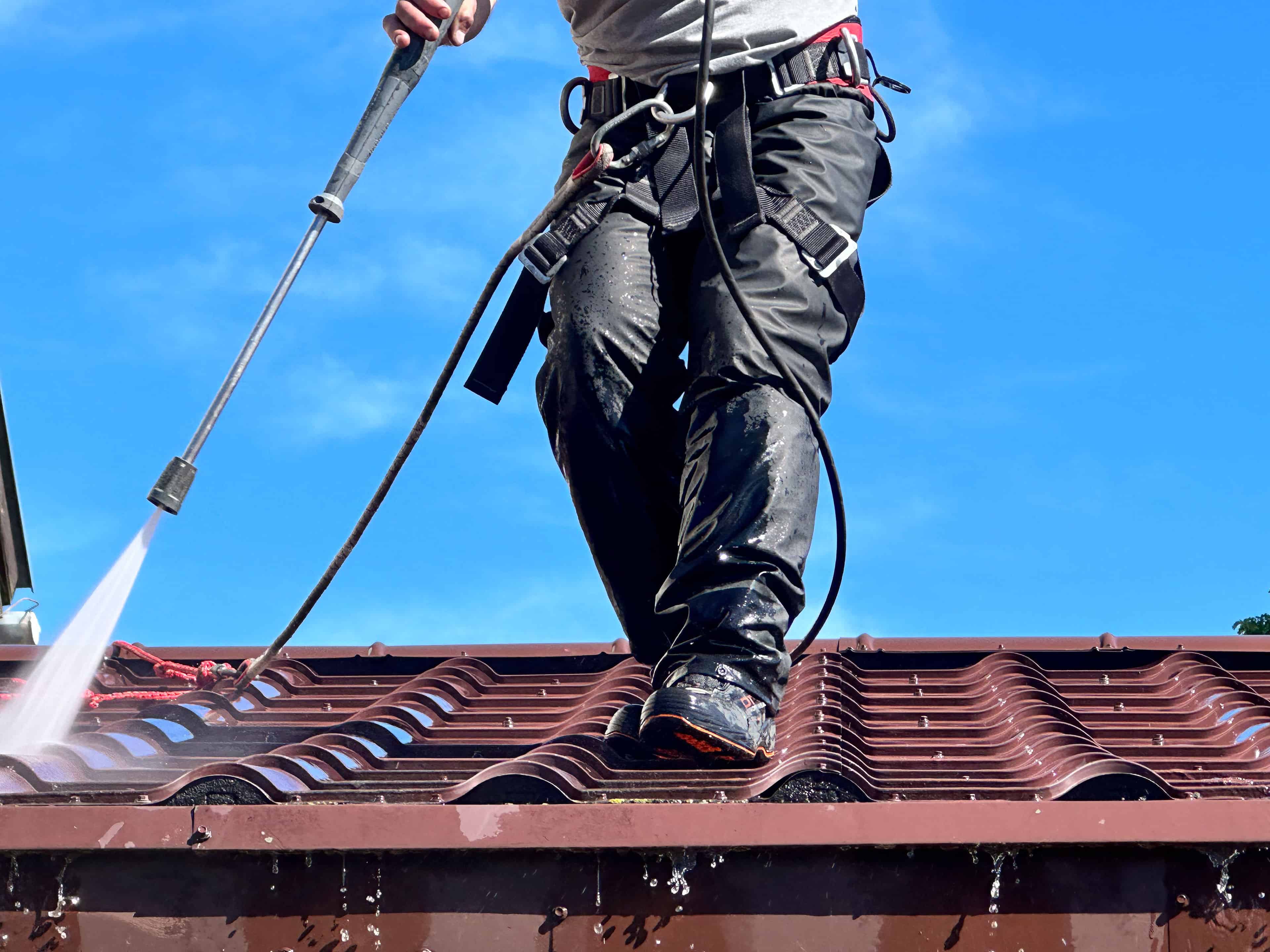 Roof Tile Power Wash image